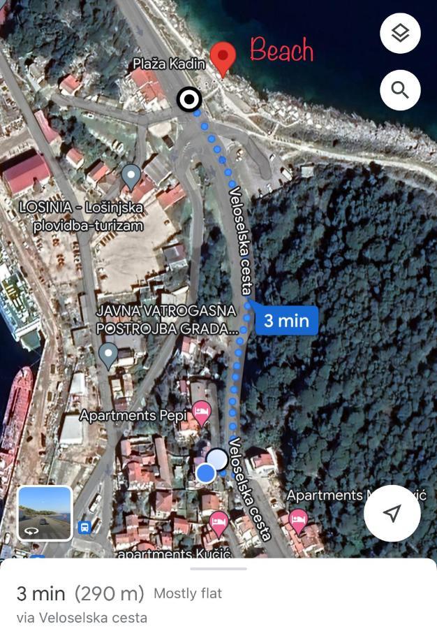 Easy Daire Mali Lošinj Dış mekan fotoğraf